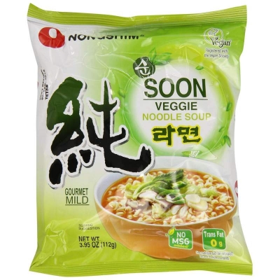 Picture of Nongshim Soon Veggie Noodle Soup (KOREA) - 560GM