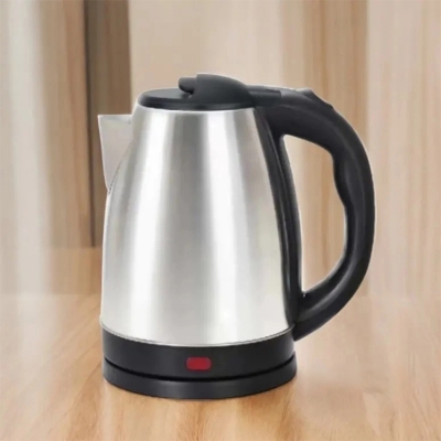 Picture of Portable Stainless Steel Hot Water Kettle, 2L, 1500W – Smart Electric Design with Boil Dry Protection, Keep Warm Function, and Temperature Control – A Sleek Modern Kettle in Silver for Efficient Heating