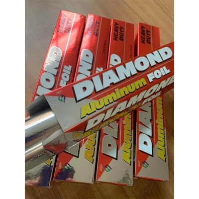 Picture of Diamond Aluminium Foil Paper – 37.5 Sq Ft-Silver