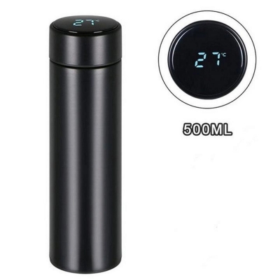 Picture of Stainless Steel Insulated Cup With Smart Temperature Display, Water Cup With Large Capacity-Black