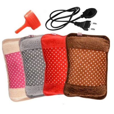 Picture of Electric Hot Water Bag With Fabric Cover & With Liquid-Multicolour