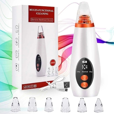Picture of Blackhead Vacuum Visible Black Head Remover Rechargeable Acne Pimple Remove Black Spots Pore Cleaner Machine-Same as picture