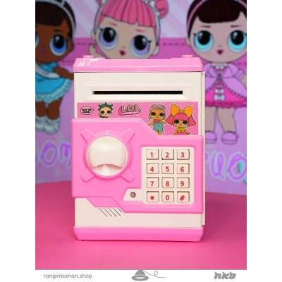 Picture of Kids Cartoon Electronic Money Saving Box-Pink