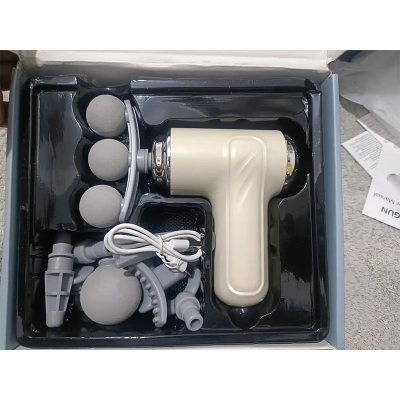 Picture of Facia Gun Pro Light Age Wireless Massage Gun 6 Speed Myofascial Therapy Device with Multiple Heads-Same as picture