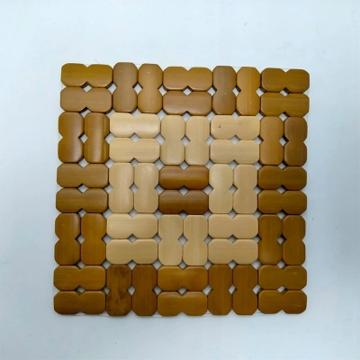 Picture of wooden hot pot trivet / table mat-Same as picture