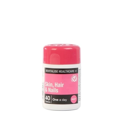 Picture of SKIN, HAIR & NAIL Health Supplement One a Day 40 Tablets Multivitamin New Formula-1 BRIGHT
