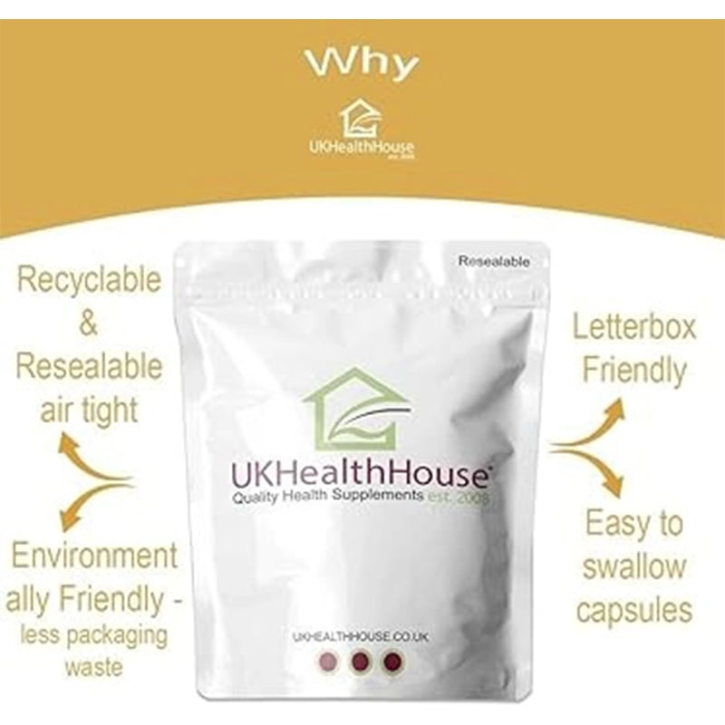 Picture of UK HEALTHHOUSE MACA GINSENG COMPLEX 3500mg with Maca Panax Ginseng Zinc- 120 pcs Capsules - Made in UK - Maca Extract with Korean Ginseng-1 BRIGHT