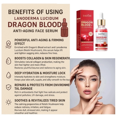 Picture of SADOER Dragon Blood Anti Aging Face Serum-1 BRIGHT