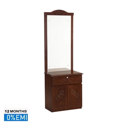 Picture of REGAL Bluebell Wooden Dressing Table Antique DTH-304-3-1-20 (BLUEBELL)