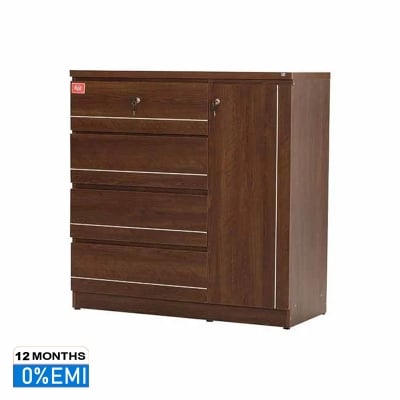 Picture of REGAL Claire Laminated Board Wardrobe Antique CLAIRE-WDH-102-1-1-20
