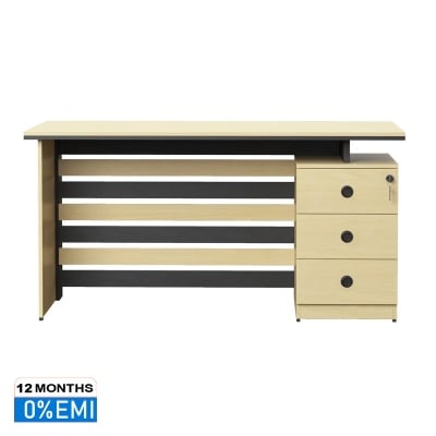 Picture of REGAL EXECUTIVE TABLE ETO-124-1-1-36 (3 Drawer)