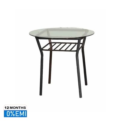 Picture of REGAL Florence Metal Dining Table Black FLORENCE-TDH-204-4-1-8