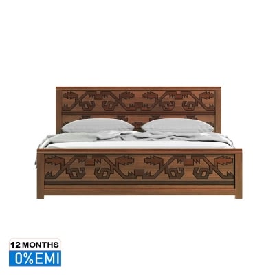 Picture of REGAL Jamdani Wooden Bed BDH-362-3-1-20 (DOUBLE)