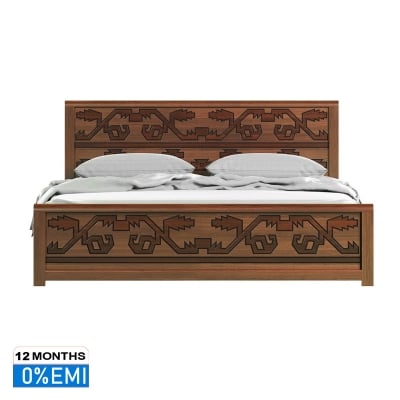 Picture of REGAL Jamdani Wooden Bed BDH-362-3-1-20 (KING)