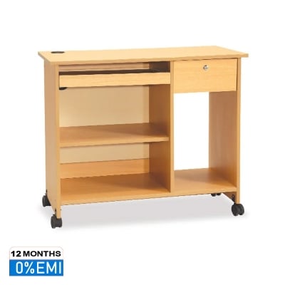 Picture of REGAL Laminated Board Computer Table Beech CTC-106-1-1-33