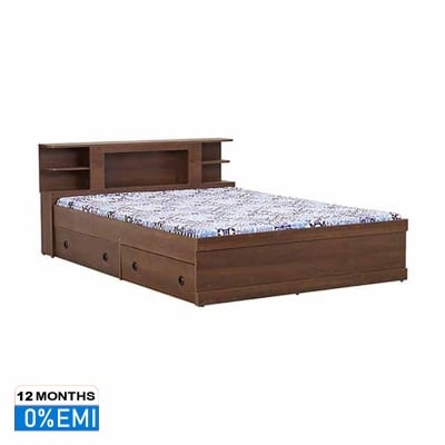 Picture of REGAL Laminated Board Marigold Bed Antique MARIGOLD-BDH-110-1-1-20 (DOUBLE)