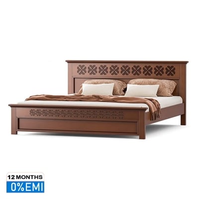 Picture of REGAL WOODEN BED- FLORIDA BDH-371-3-1-20 (Double Bed)