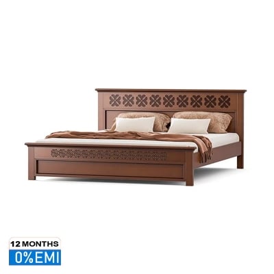 Picture of REGAL WOODEN BED- FLORIDA BDH-371-3-1-20 (King Bed)