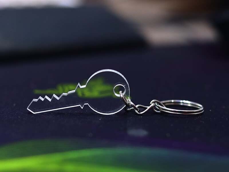 Picture of Heart Key Ring set