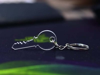Picture of Heart Key Ring set