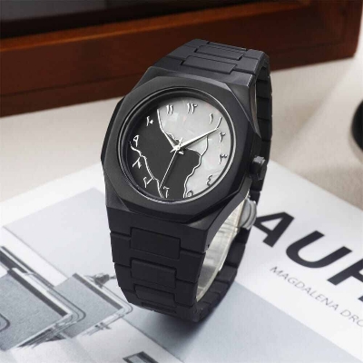Picture of New Custom Arabic Dial Casual Ultra Thin White Fashion Wrist Men Watch