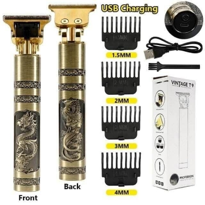 Picture of Vintage T9 Electric Cordless Hair Cutting Machine Professional Hair Barber Trimmer for Men Clipper Shaver Beard