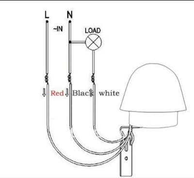 Picture of Automatic  Day  Night  Switch - White