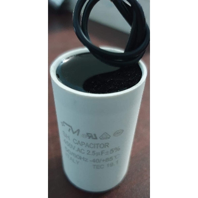 Picture of FM Ceiling Fan Capacitor 2.5mf High Speed - Off White