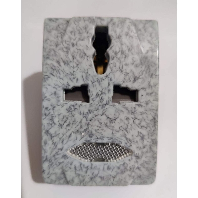 Picture of 3 Pin 13 Amp  Multi Socket Plug Adapter - Multicolor