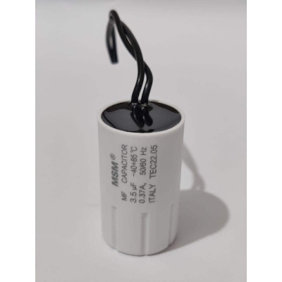 Picture of MSM Ceiling Fan Capacitor 3.5MF - White
