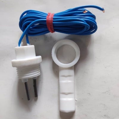Picture of T sensor or line sensor for water level controller when water comes it start the motor - White-Blue