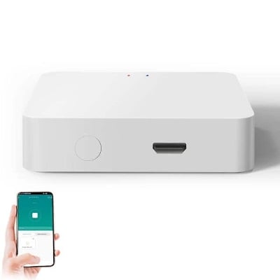 Picture of SMATRUL Tuya Multi-mode Gateway ZigBee BLE Mesh Wireless Bridge Hub Smart Home App Control For Smart Life Alexa Google Home - White