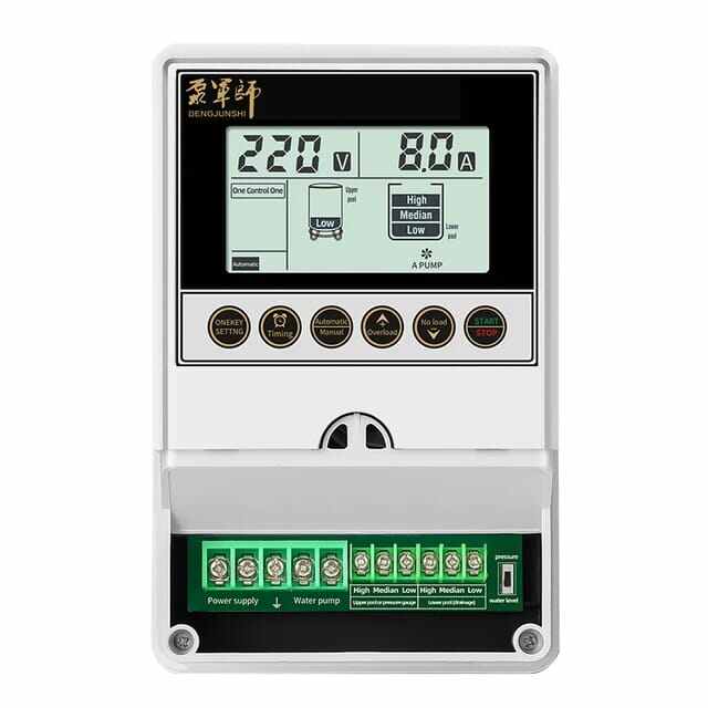 Picture of Intelligent Water Pump Controller 20Y-2.2kw 220V AC - White-1 Tank