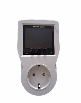 Picture of Digital Wattmeter Smart WIFI/Bluetooth 16A 220V AC Power Meter Electricity Consumption Energy Meter Power Wattage Electricity Meter - White