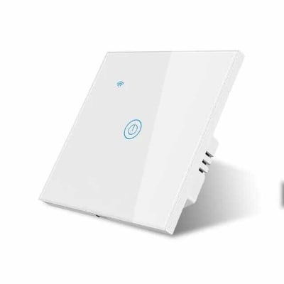 Picture of 1/2/3/4 Gang TUYA WiFi Smart Touch Switch AC220-240V 50Hz/60Hz Home Wall Button for Alexa and Google Home Assistant EU Standard Support Voice Speaker Control
