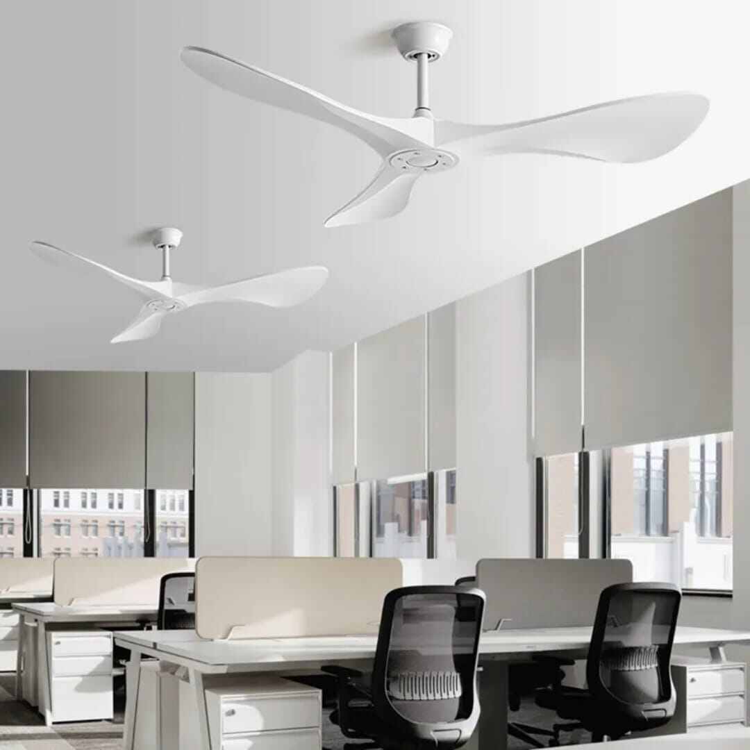 Picture of American Vintage Home Decorative 52 Inch Ceiling Fan 3 Plywood Blade Electric DC Motor Ceiling Fan With Remote Control