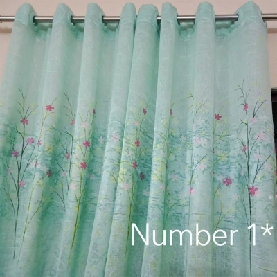 Picture of New premium quality syntatic curtains 4 kuci for home decoration 