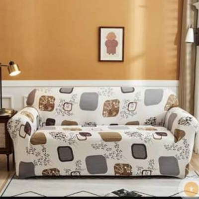 Picture of Only 3 seat premium quality china digital magic print sopa cover Multicolor