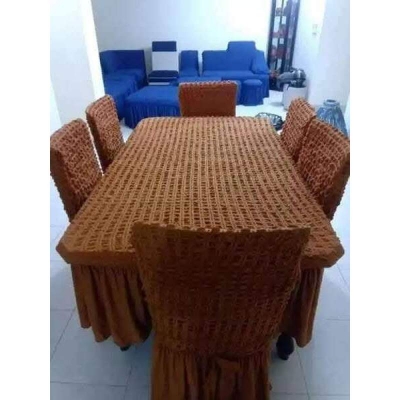 Picture of China print Sofa cover 2 seater stitch Design Spandex fabrics by 
