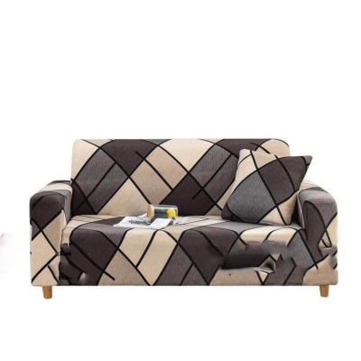 Picture of China print Sofa cover 2+2+1 seater stitch Design Spandex fabrics/exlusive Tex 
