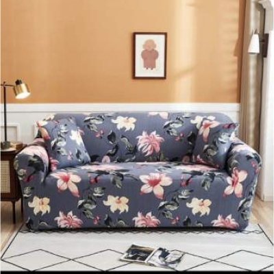 Picture of New premium quality fashionable China fabrics printed sopa cover 2+2+1 Multicolor