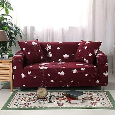 Picture of Premium Luxury China Magic printed stretchable fabrics sofa cover 2+2+1 Seat Multicolor