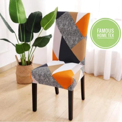 Picture of New premium quality china digital print chair cover 1 piece cover price Multicolor