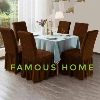 Picture of New unique design  fashionble  regular sizeTurkey elastic matchings  6 chaircover from Famous Home 