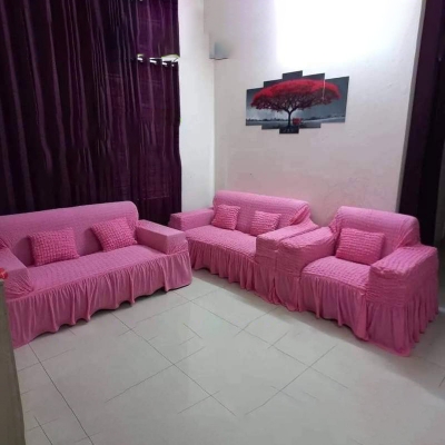 Picture of Exclusive Spandex Elastic Sofa Cover, classical home Tex, new design (2+2+1) 