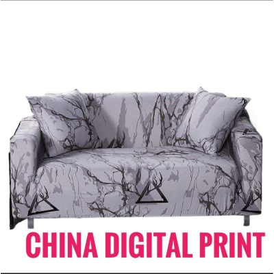 Picture of New premium quality china digital print sopa cover 2+2+1 Multicolor