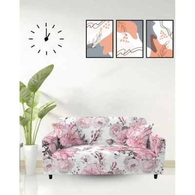 Picture of New unique design luxurious fashionable China fabrics sopa cover 2+2+1 print stitched Multicolor