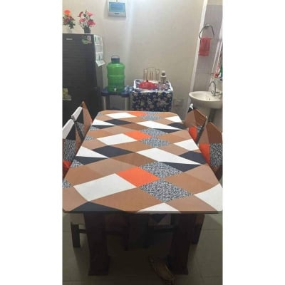 Picture of chiana pinter chair + dainig table cover Orange