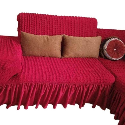 Picture of Sofa cover 2+2+1=5 seater stitch Spandex fabrics by new classical made by tourkey Multicolor
