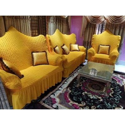 Picture of Sofa cover 2+2+1 seater stitch Design Spandex fabrics/exlusive Tex 
